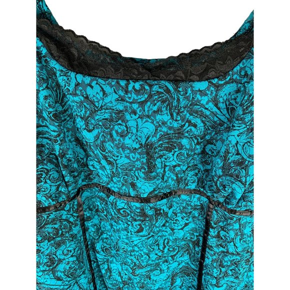 Lane Bryant Lace Overlay Blouse Size 18 - Picture 3 of 7